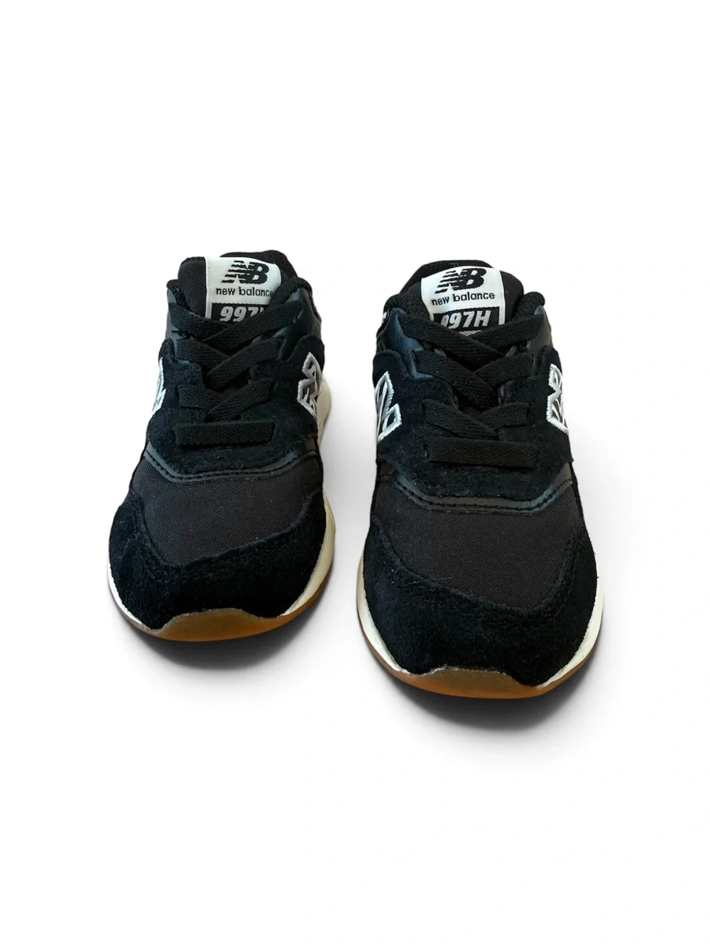 New Balance Kids' Black Zebra Accent Running Shoes